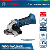 Bosch GWS 18 V-Li Cordless Angle Grinder (Bare Tool)